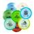 Viking Discs Hobby Tournament Set - 8 Discs