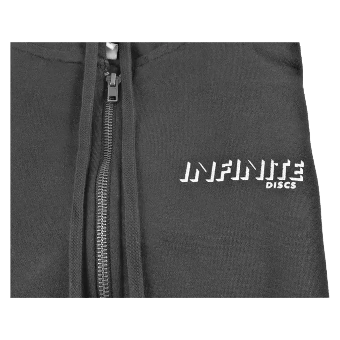 Infinite Discs Zipper Hoodie - 3D Logo