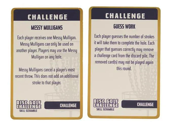 Disc Golf Challenge: Skill Scramble