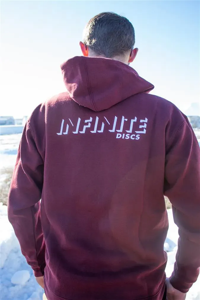 Infinite Discs Zipper Hoodie - Circle Logo