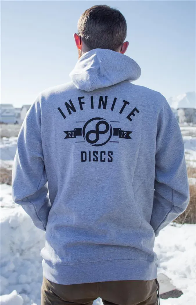 Infinite Discs Zipper Hoodie - Circle Logo