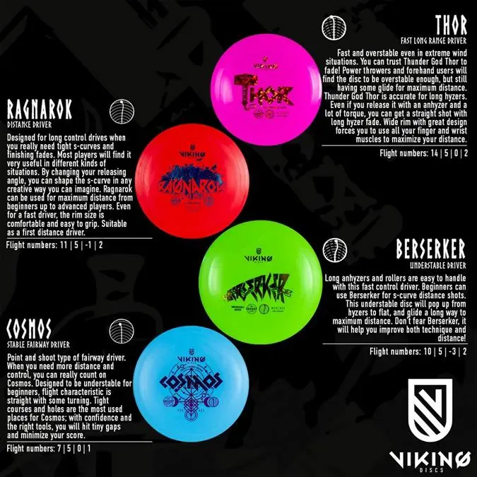 Viking Discs Ground Set - 8 Discs