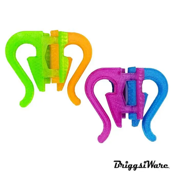 BriggsiWare Zuca Cart Double Putter Clips