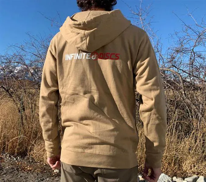Infinite Discs Logo Zipper Hoodie