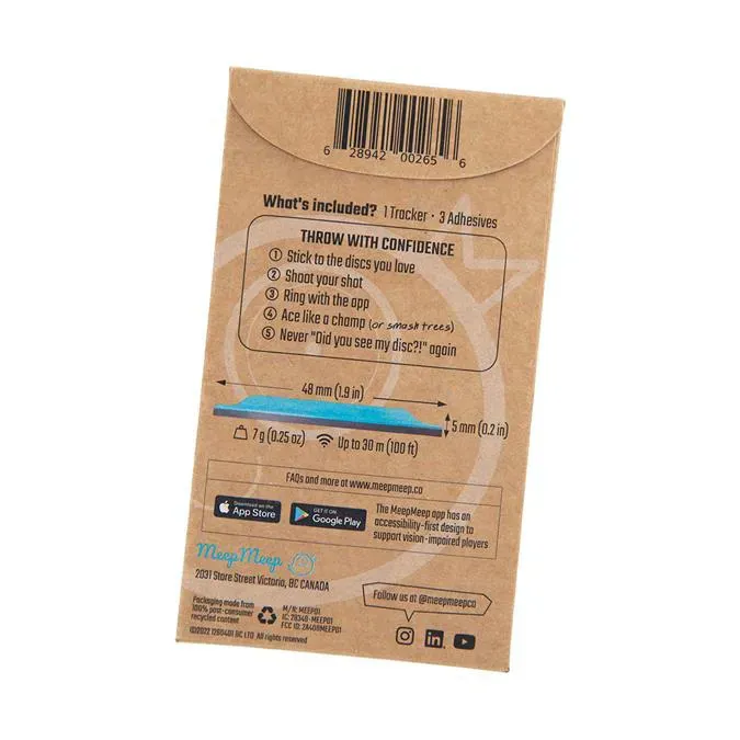 MeepMeep Disc Golf Tracker