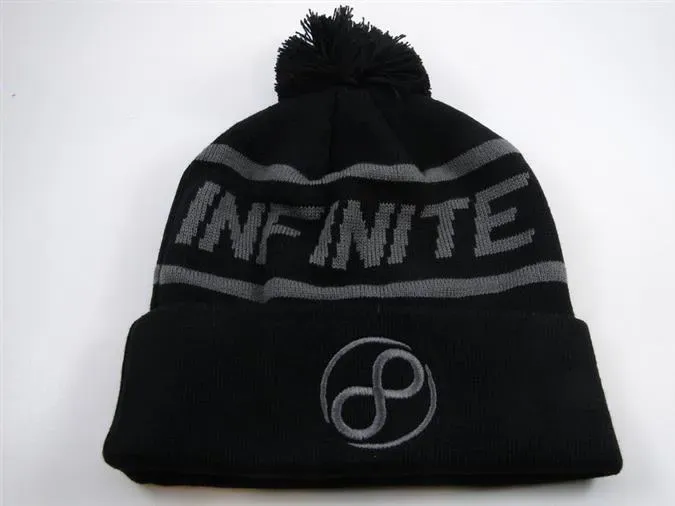 Infinite Discs Pom Beanie