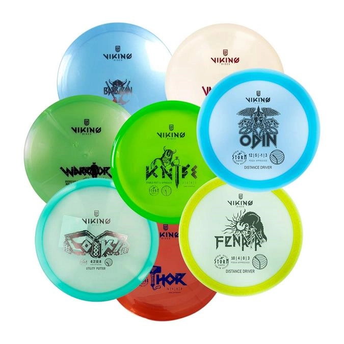 Viking Discs Hobby Tournament Set - 8 Discs