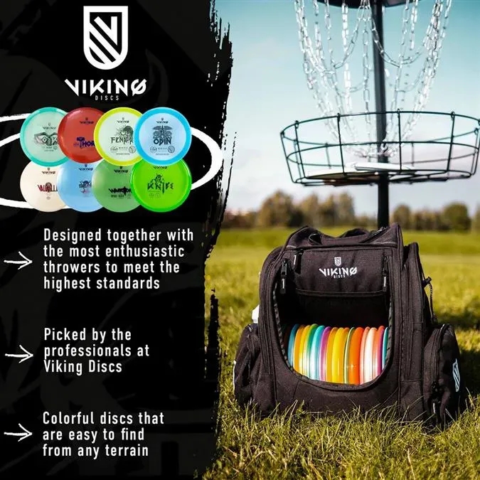 Viking Discs Hobby Tournament Set - 8 Discs